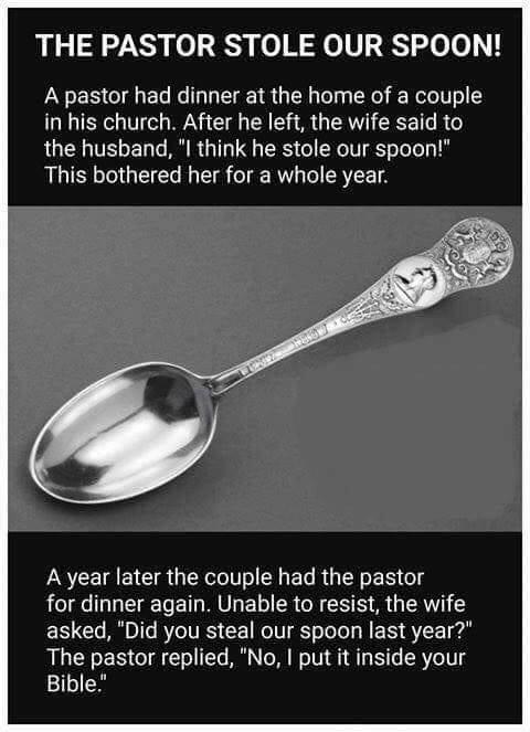 spoon and pastor